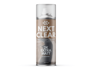 NextClear Opaco – Vernice opaca trasparente in spray